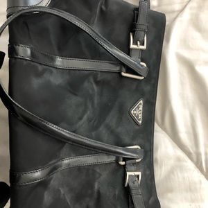 Black Prada tote